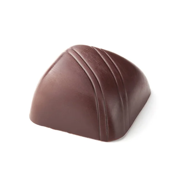 Chocolate candy isolated on white — Stock Photo, Image