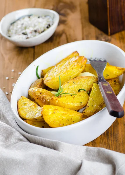 Cuñas de patata asada —  Fotos de Stock