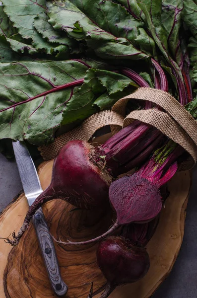 Bunch Beetroots Raw Healthy Food — Stock Photo, Image