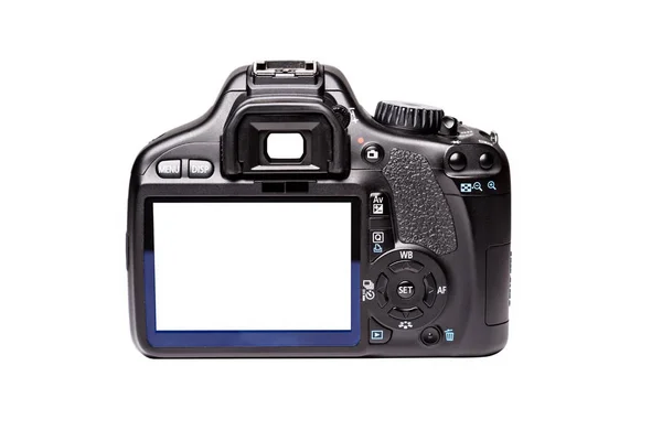 Achteraanzicht van de digitale camera — Stockfoto