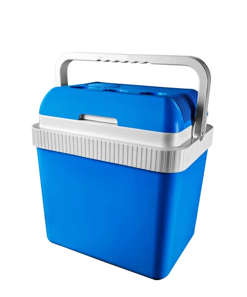 Caixa de refrigerador para um piquenique — Fotografia de Stock