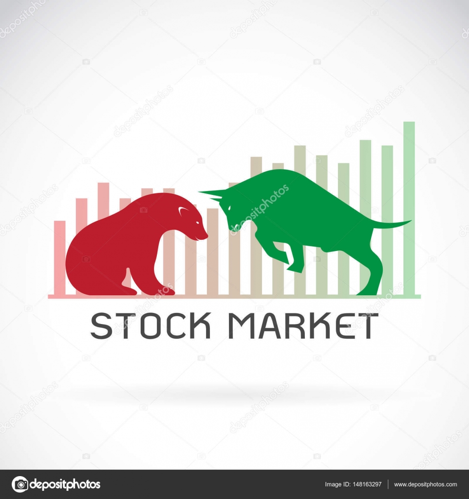 向量的牛市和熊市的股票市场趋势的符号。成长图库矢量图©yod67 148163297