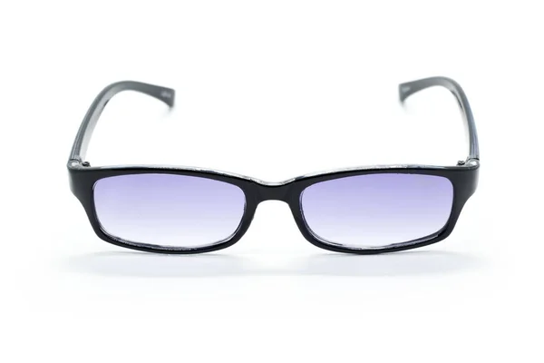 Modern, divatos szemüveg elszigetelt fehér background, Perf — Stock Fotó