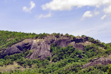 Görüntü güzel rocky Dağları Tayland.