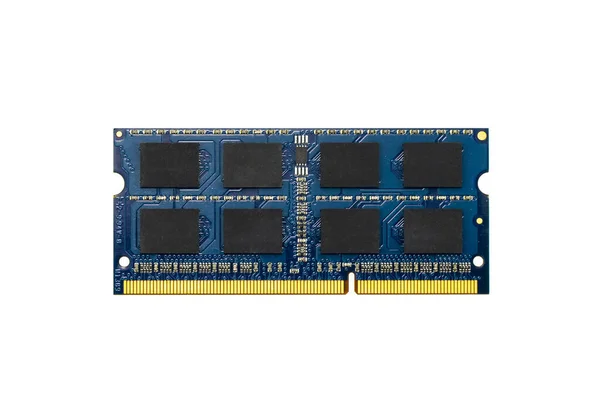 Image Ram Memory White Background Equipment Computer Hardware — Stock Photo, Image