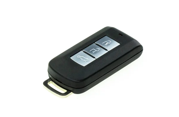 Image Car Keys Remote Isolated White Background — Stock Photo, Image