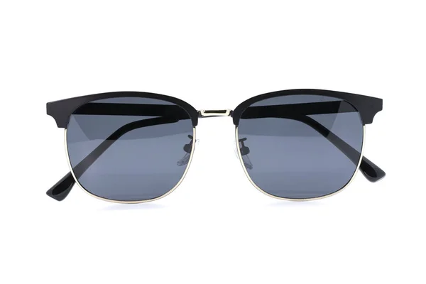 Bild Der Modernen Modischen Sonnenbrille Isoliert Auf Weißem Hintergrund Brille — Stockfoto