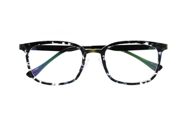 Afbeelding Van Moderne Modieuze Brillen Geïsoleerd Witte Achtergrond Brillen Brillen — Stockfoto