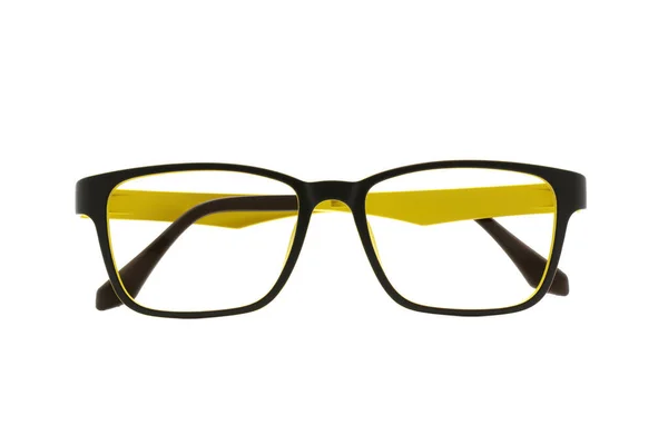 Bild Moderna Fashionabla Glasögon Isolerad Vit Bakgrund Glasögon Glasögon — Stockfoto