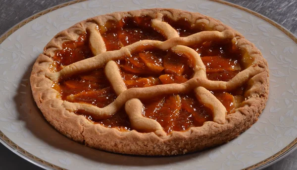 구운된 사과 파이 — 스톡 사진