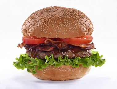 Domatesli tavuk burger 
