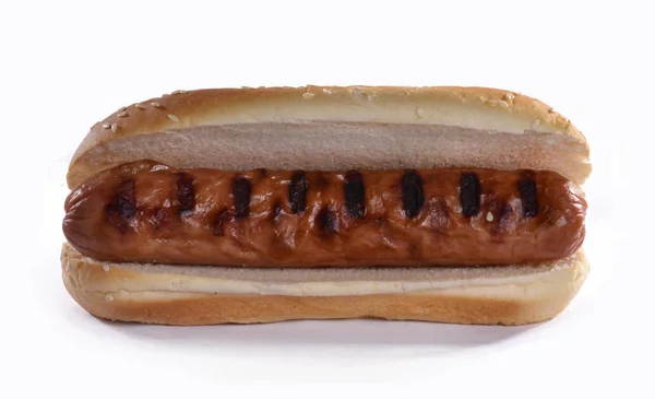 Lekker vers gemaakte hotdog — Stockfoto