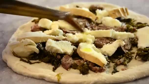 Chef cuisinier Pizza — Video