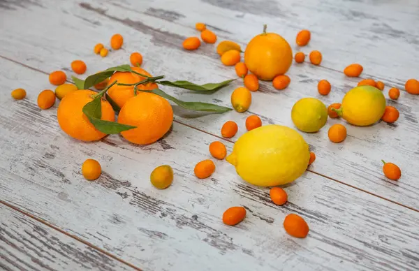 Achtergrond van Turkse citrusvruchten — Stockfoto