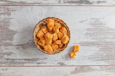 Kadaif görünümünün üst ile zevk