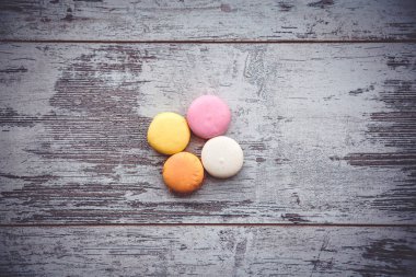 masada çok renkli acıbadem kurabiyesi