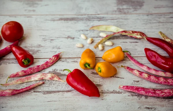 Hintergrund des Gemüses — Stockfoto