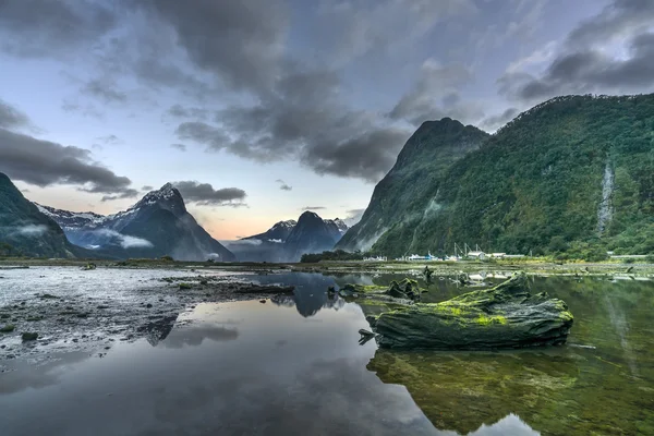 Milford Sound Fiordland Nový Zéland — Stock fotografie