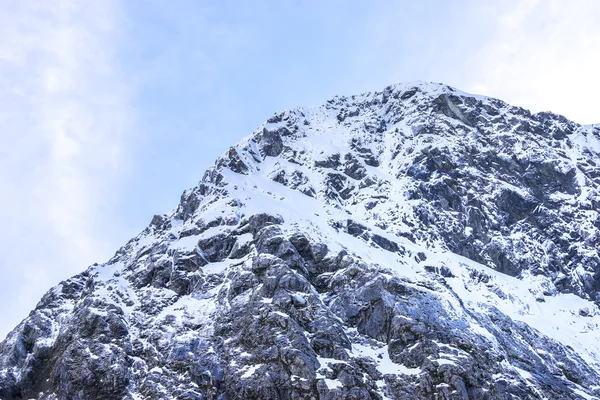 雪に覆われたトップ山 南アルプス ニュージーランド — ストック写真