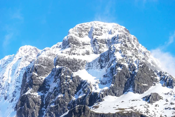 Schneebedeckte Berge Südalpen Neuseeland — Stockfoto