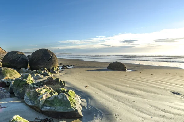 Big Stone Moeraki Boulder New Zealand — Zdjęcie stockowe