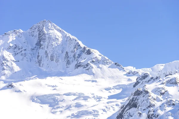 Högsta berg med snö — Stockfoto
