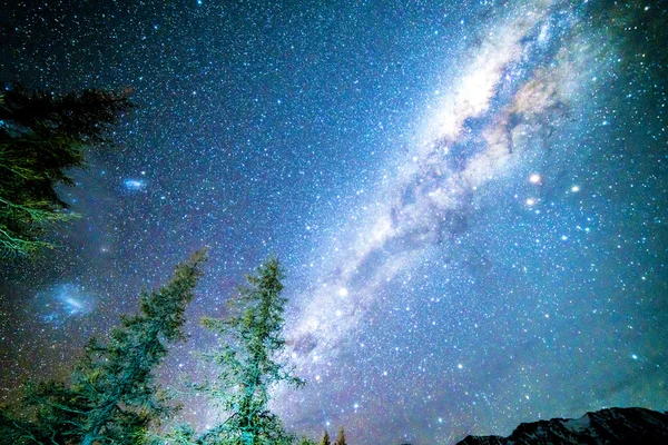 Vía Láctea cielo — Foto de Stock