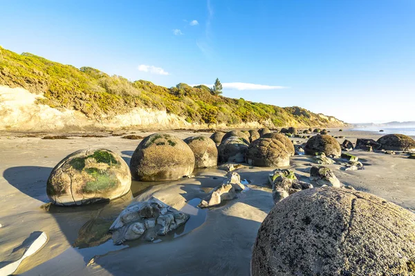 Grande Pierre Rocher Moeraki Nouvelle Zélande — Photo