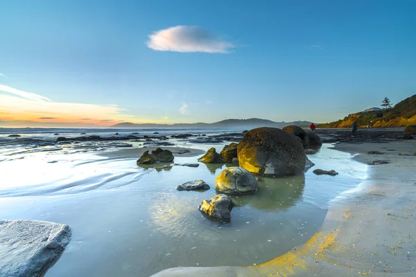 Plaża Naturalnym Tłem — Zdjęcie stockowe