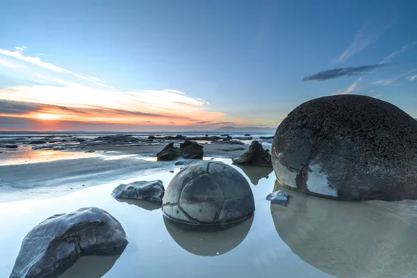 Strand Természeti Háttérrel — Stock Fotó