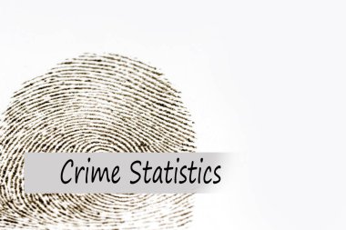 Bulanık başparmak baskılı kavramsal metin