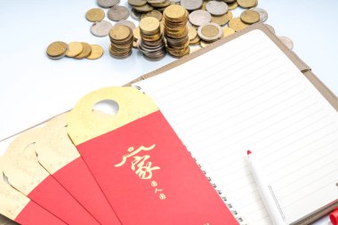 Kırmızı banknot için kutlamak Çin yeni yılı olay