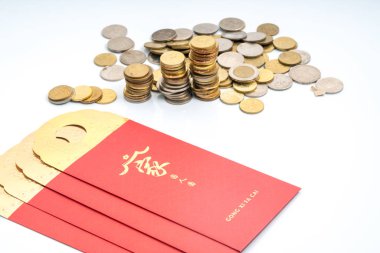 Kırmızı banknot için kutlamak Çin yeni yılı olay