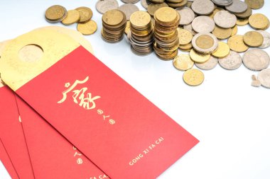 Kırmızı banknot için kutlamak Çin yeni yılı olay