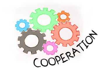 G kulak metinle kavramsal çizimler.