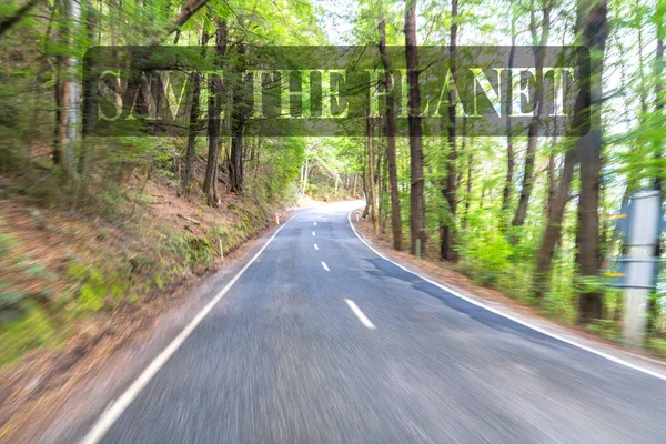 Road Lake Wakatipu Queenstown New Zealand Slow Motion Movement — Stock Photo, Image