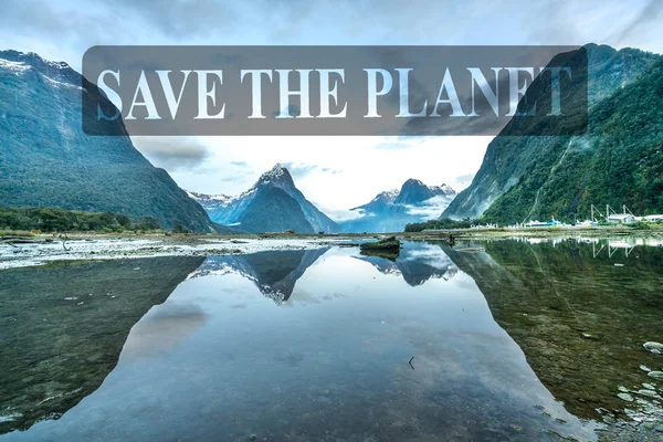 Milford Sound Fiordland Nowa Zelandia — Zdjęcie stockowe