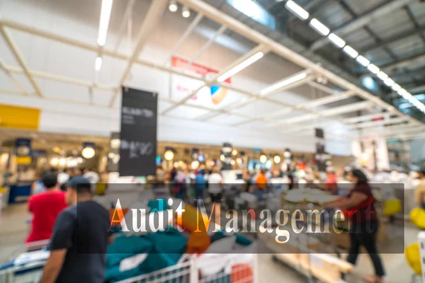 Armazém Armazém Com Fundo Desfocado — Fotografia de Stock