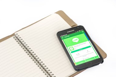 Kuala Lumpur, Malezya - 9 Şubat 2017: Akıllı telefonda Android uygulamaları.