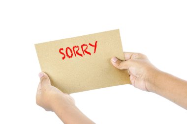 Dilek metni ile el tutma kağıt