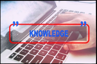 teknoloji metin konsepti.