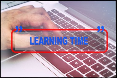 teknoloji metin konsepti.