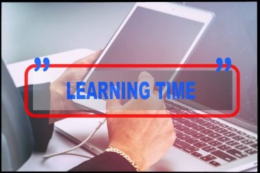 teknoloji metin konsepti.