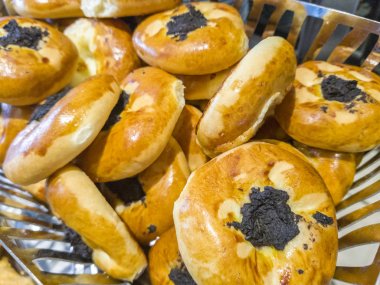 Ekmek yakın çekim seçici odak ile.