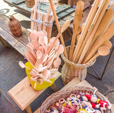 sokak dükkanında Hatıra