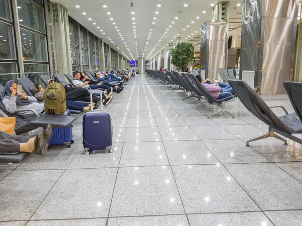 Tehran Irão Maio 2017 Sala Espera Aeroporto Internacional Teerão — Fotografia de Stock