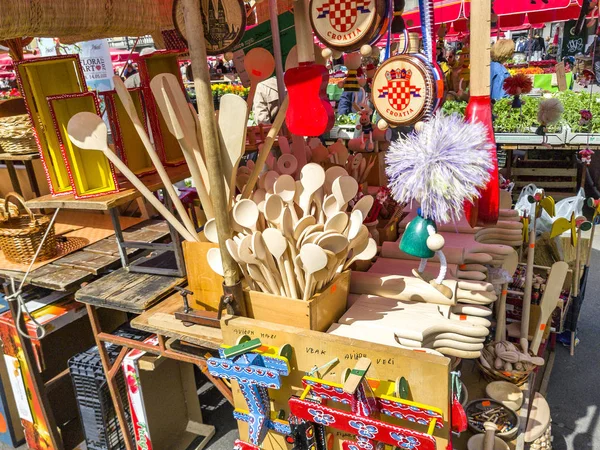 Souvenir bij straat shop — Stockfoto