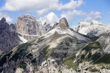 Dolomites'in gölge desen