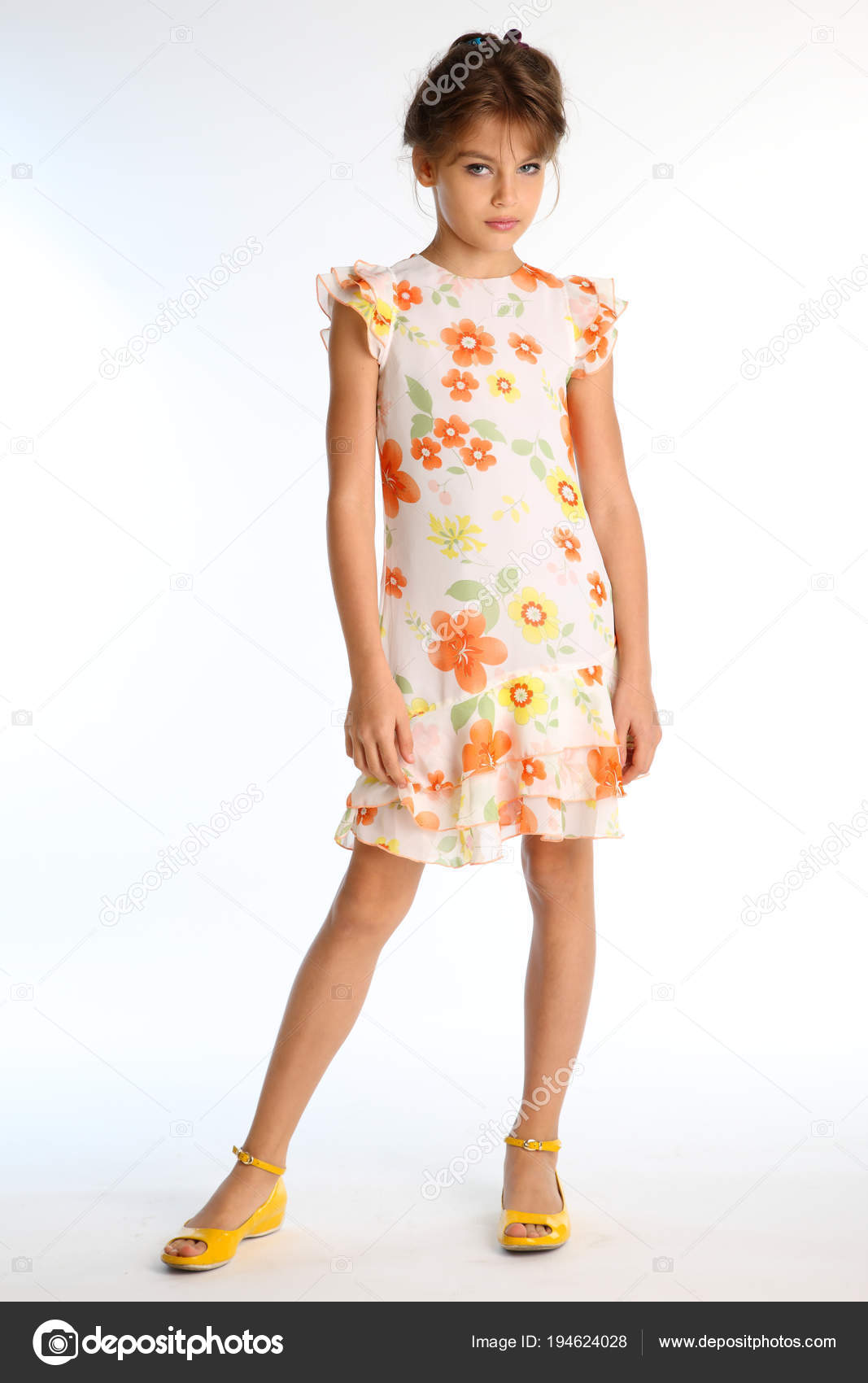 bright summer dress