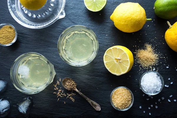 Nimbu Pani limonada indiana . — Fotografia de Stock